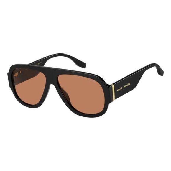 New MARC JACOBS Black Square Marc 843/S 8LZW7 Sunglasses Women - Picture 1 of 3